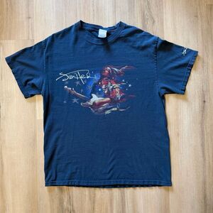 Vintage Y2K Jimi Hendrix Navy Blue Shirt Size Large Tennessee River Tag Classic